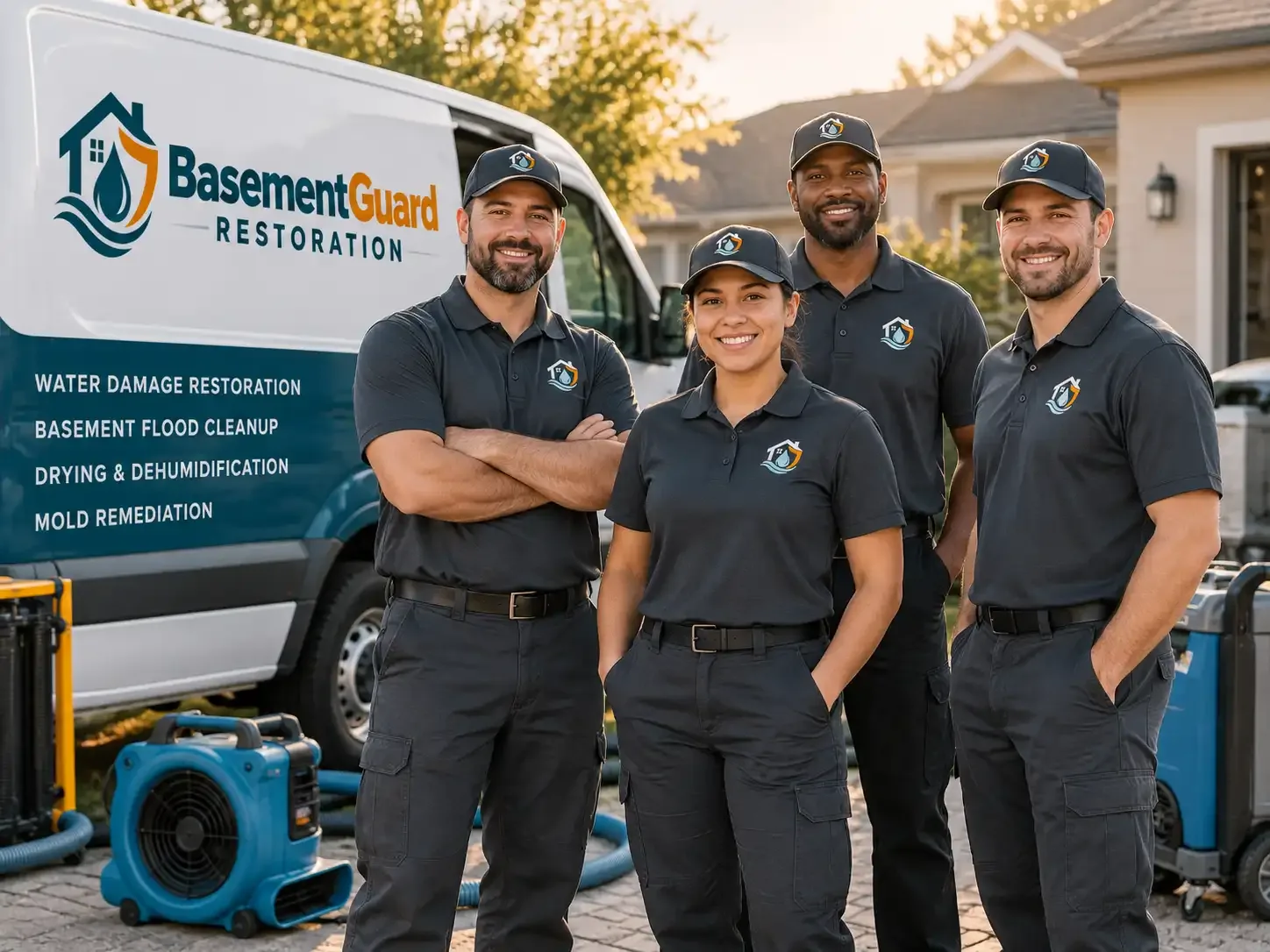 Basement Water Damage Restoration company in Allouez, MI